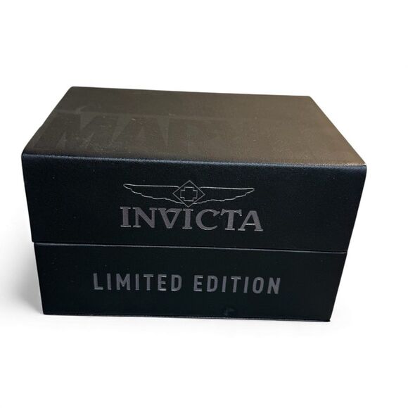 Invicta Marvel Spiderman Black 26858 Limited Edition 244/4000 Men's Watch RARE - Picture 4 of 8